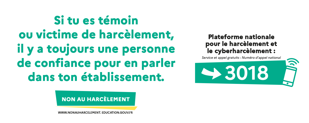 Non au harcèlement 